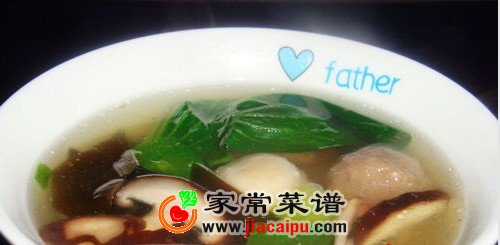 香菇肉丸海带汤