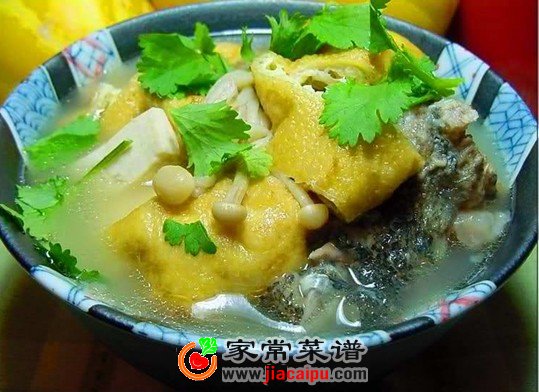 金银豆腐鱼头汤