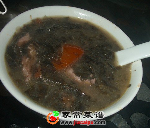 紫菜鱼头汤