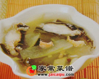 冬瓜香菇海带汤
