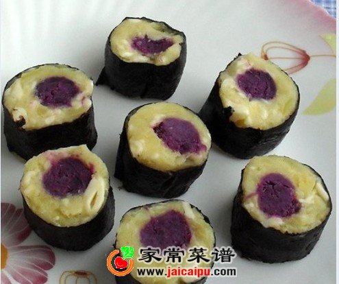 薯泥紫菜卷