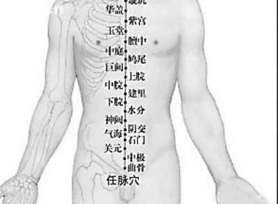 关元 任脉穴 神阙 气海 中脘 上脘 石门