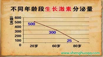 不同年龄段生长激素分泌量