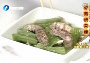 虾菇烧菜梗