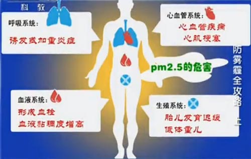 PM2.5危害