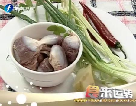 凉拌鸭胗食来运转