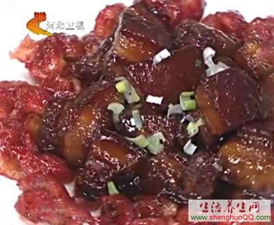 山楂红烧肉的做法www.caidaoke.com