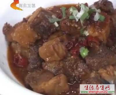 红焖羊肉的做法www.caidaoke.com