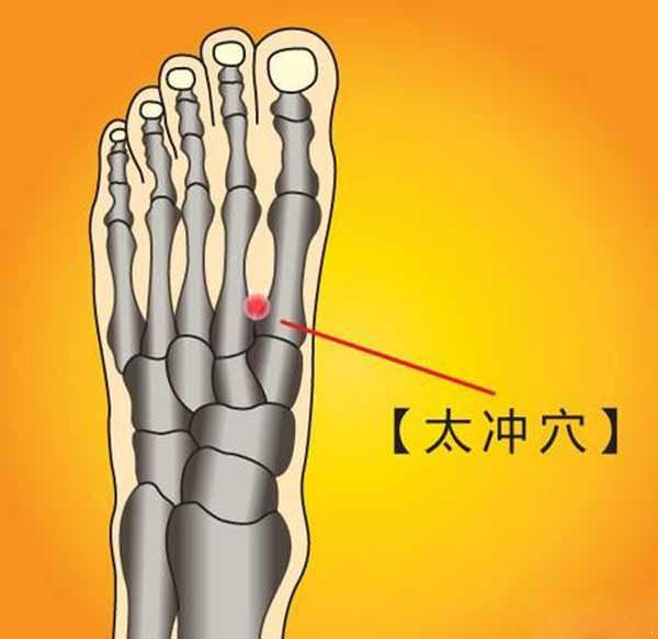 太冲穴的位置-图3