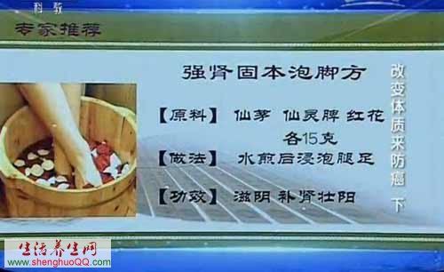 强肾固本泡脚方