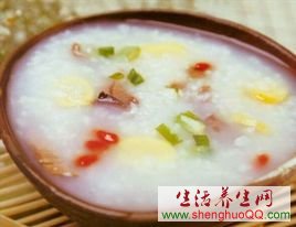 鱼鳔黄芪羊肉粥