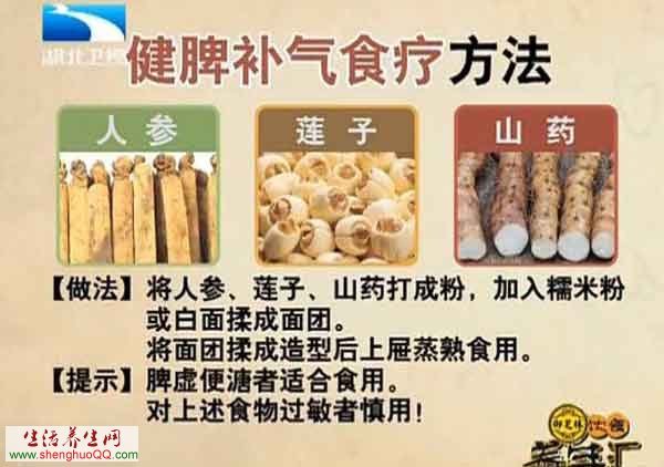 健脾补气食疗方