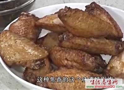 可乐鸡翅的做法www.caidaoke.com