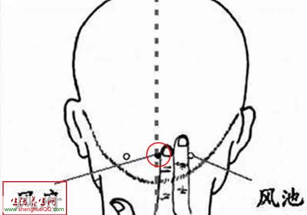 风府穴的位置