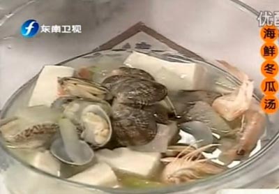海鲜冬瓜汤的做法