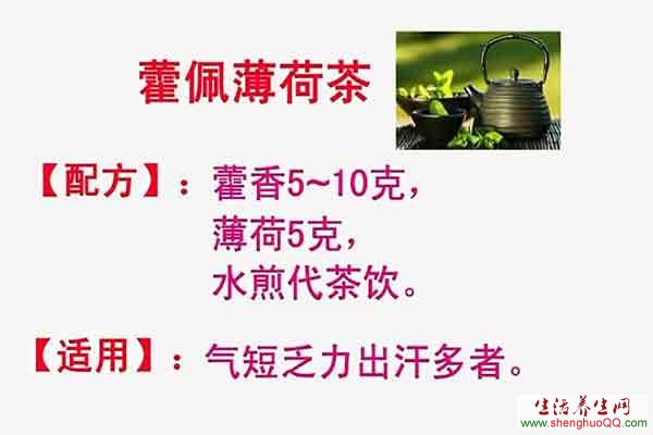 藿香薄荷茶