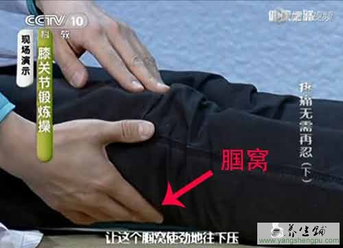膝关节煅烧保护操-步骤1
