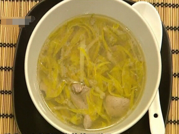 鲜菊猪肝汤怎么做？