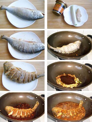 煎焖黄花鱼的做法