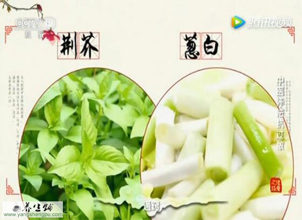 荆芥配葱白