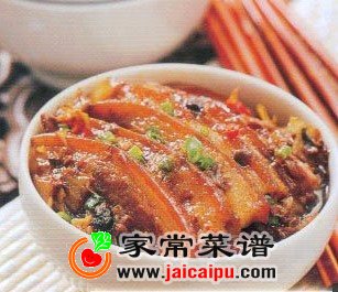 豆茸扣肉