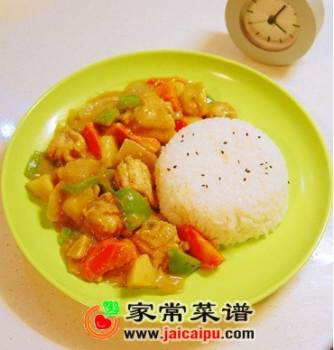 椰香咖喱鸡