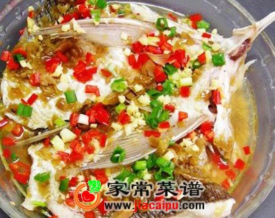 十八珍剁椒蒸鱼