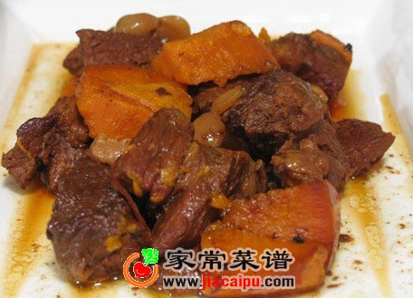 红薯桂圆炖牛肉