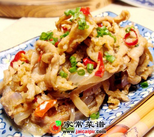 葱爆孜然羊肉