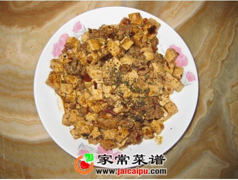 家庭版麻婆豆腐
