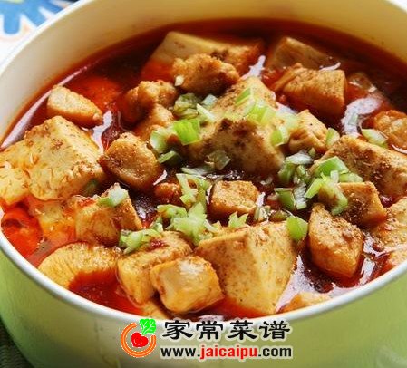 麻辣琵琶豆腐