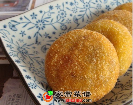 枣泥豆沙南瓜饼