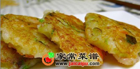 鲜虾土豆饼