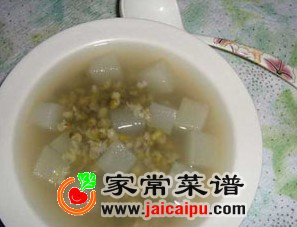 绿豆冬瓜汤