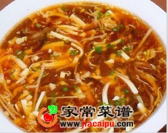 上海版酸辣汤
