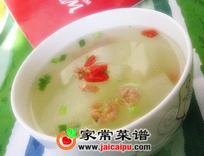 金钩冬瓜汤