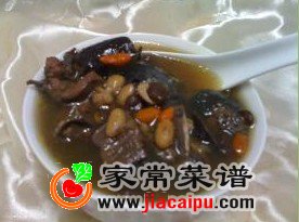 何首乌黑豆乌鸡汤