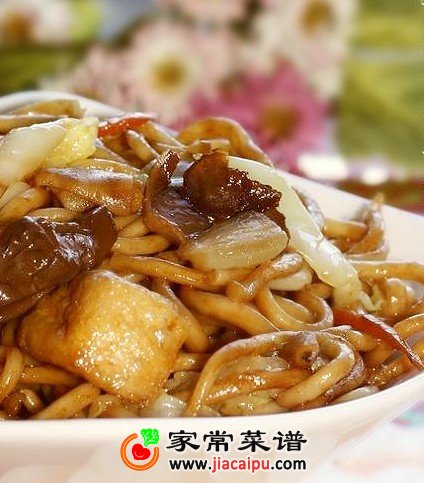 杂蔬炒面