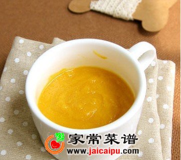 卵黄倭瓜小米粥
