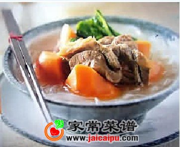 胡萝卜牛肉小米粥