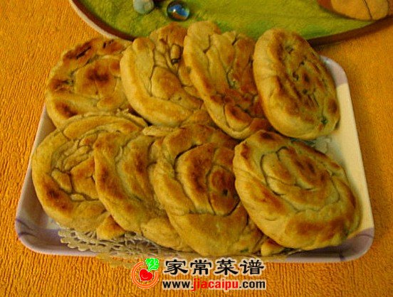 椒盐葱油饼