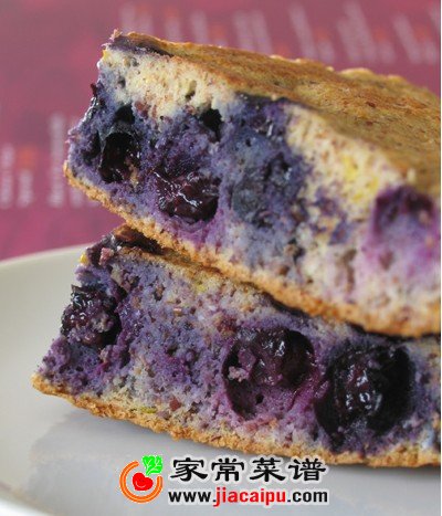 蓝莓麦麸玉米饼