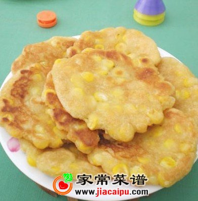 香甜玉米饼