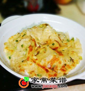 黄油香葱手抓饼