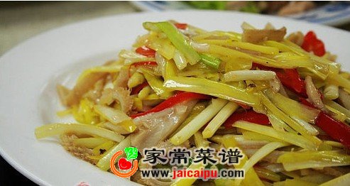 炒羊肚丝