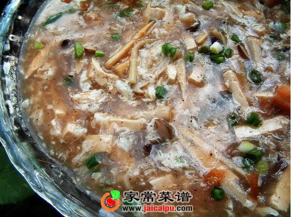 榨菜肉末蒸豆腐