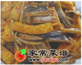 红烧豆腐鳝段