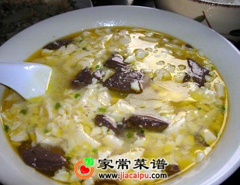 鸡汤小豆腐