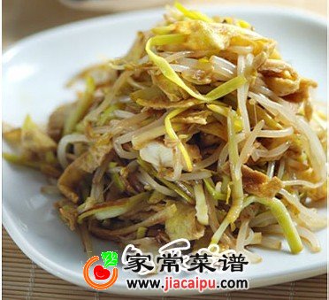 韭黄炒掐菜