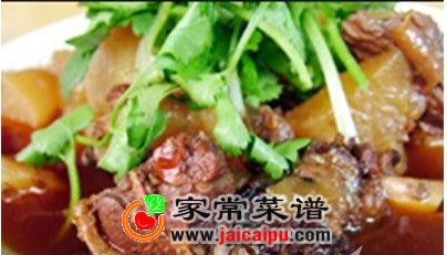 萝卜烧排骨